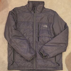 The North Face Gray Quilted Performance Jacket